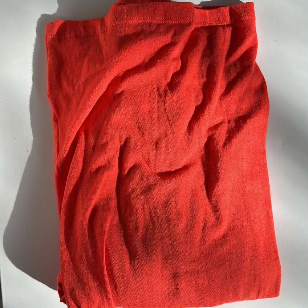 NWT! LOFT Lace Trim Peasant Top - Size XS - Roast Tomato